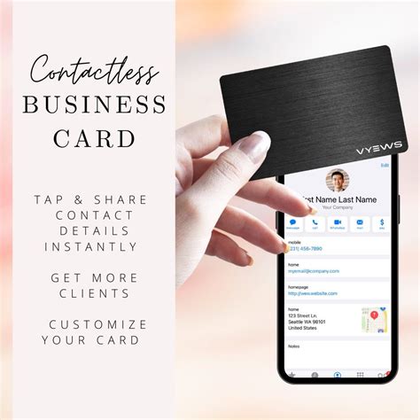 contactless business card uk|business cards that you tap.